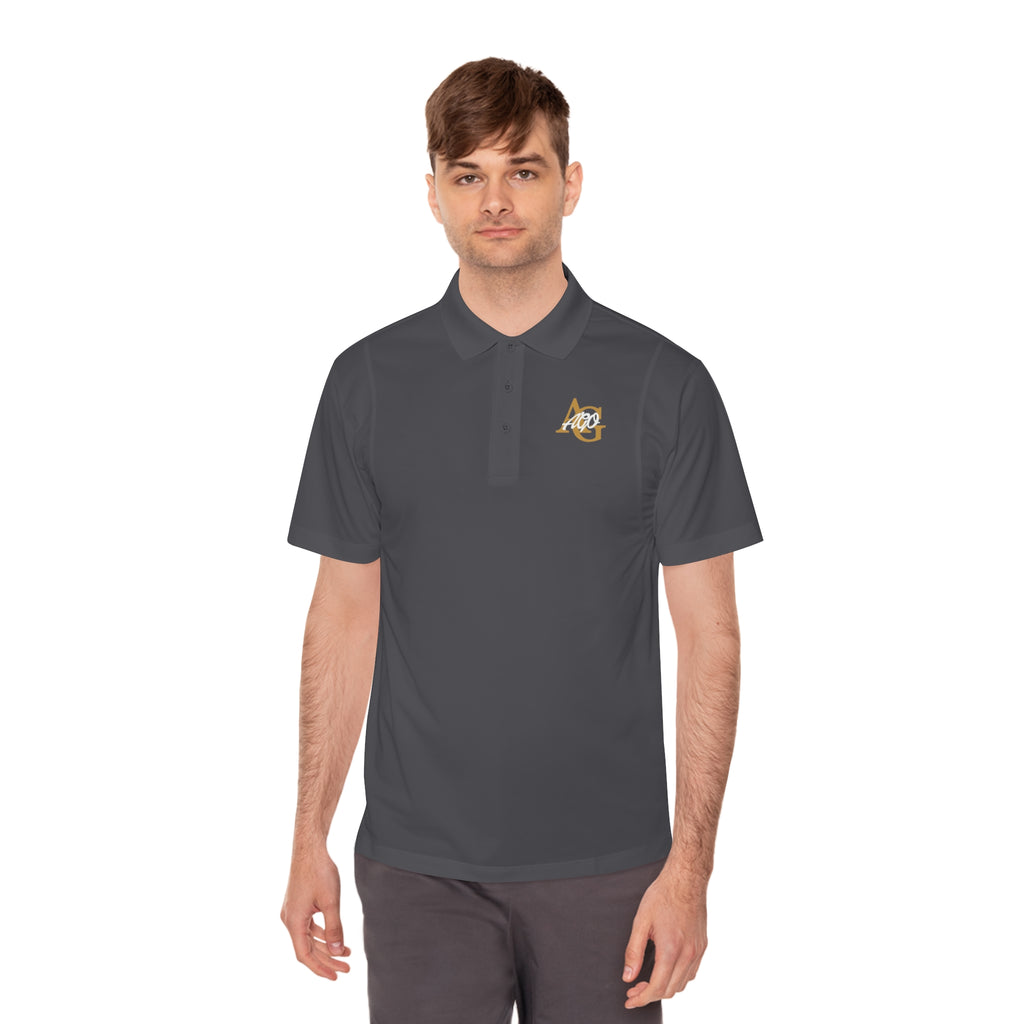 AGO Men's Sport Polo Shirt — Embroidered Logo Performance Golf Polo - 314 Originals