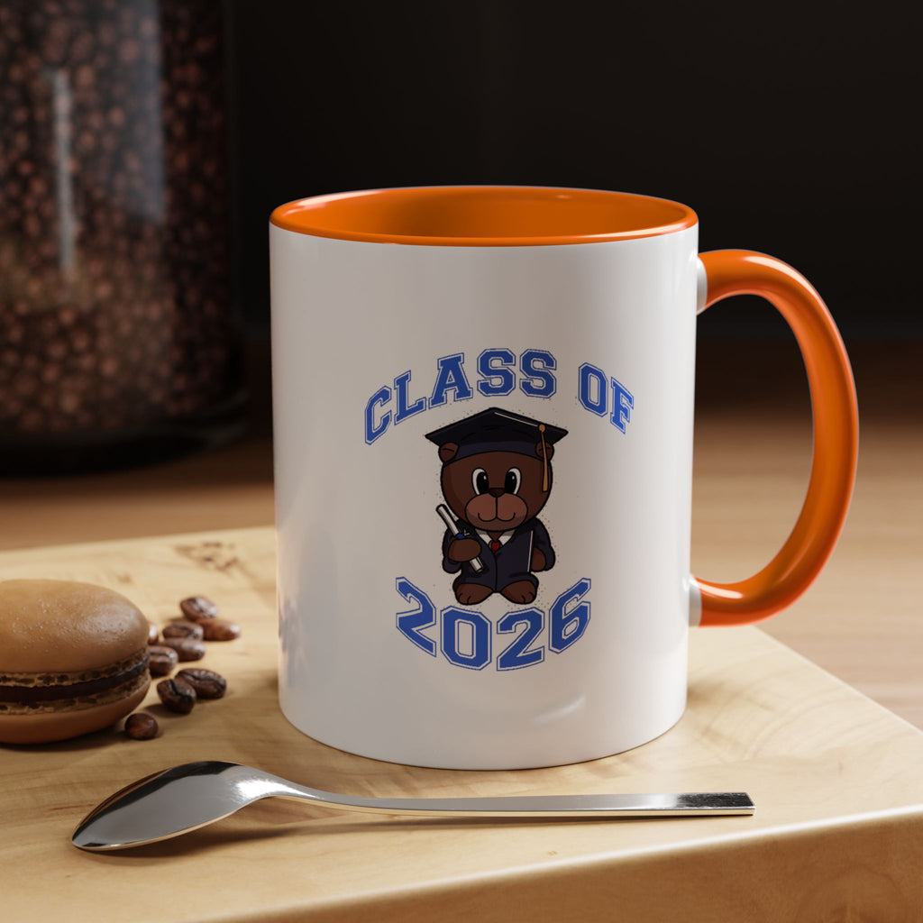 Graduation 2026 Accent Coffee Mug — Class of 2026 Grad Gift