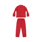 Red Satin Women's Pajama Set — Luxurious Button-Up Sleepwear - 314 Originals