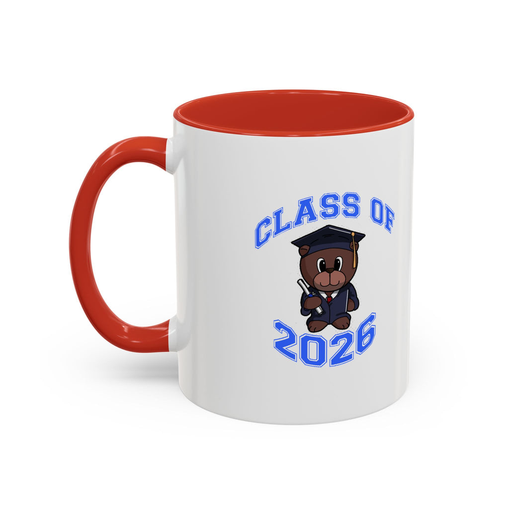 Graduation 2026 Accent Coffee Mug — Class of 2026 Grad Gift