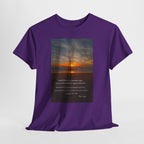Sunset Beach Quote T‑Shirt — Inspirational Ocean Sunrise Tee - 314 Originals