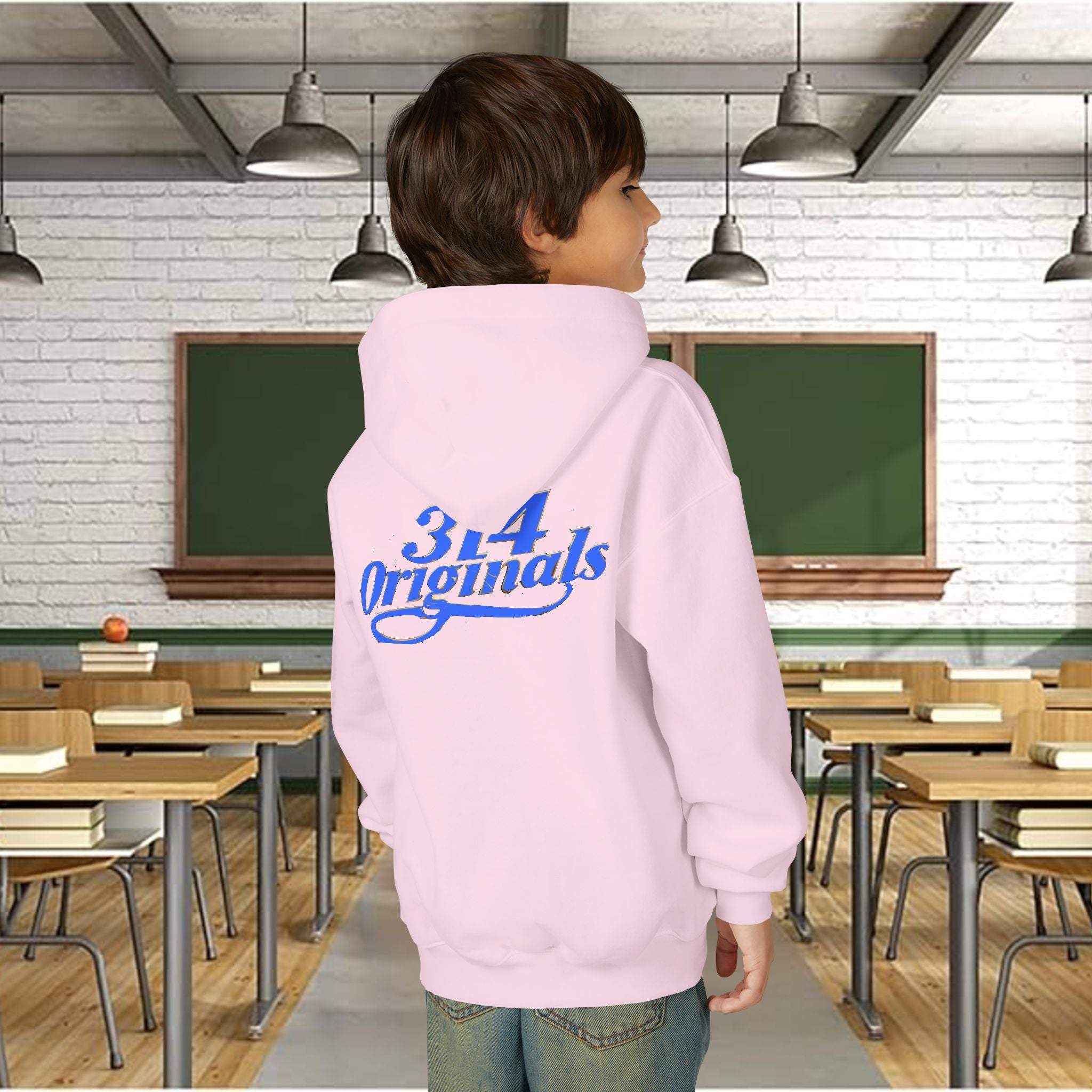 Youth Hoodie - 'Class of 2026' Graduation Bear Hoodie with '314 Originals' Back Print