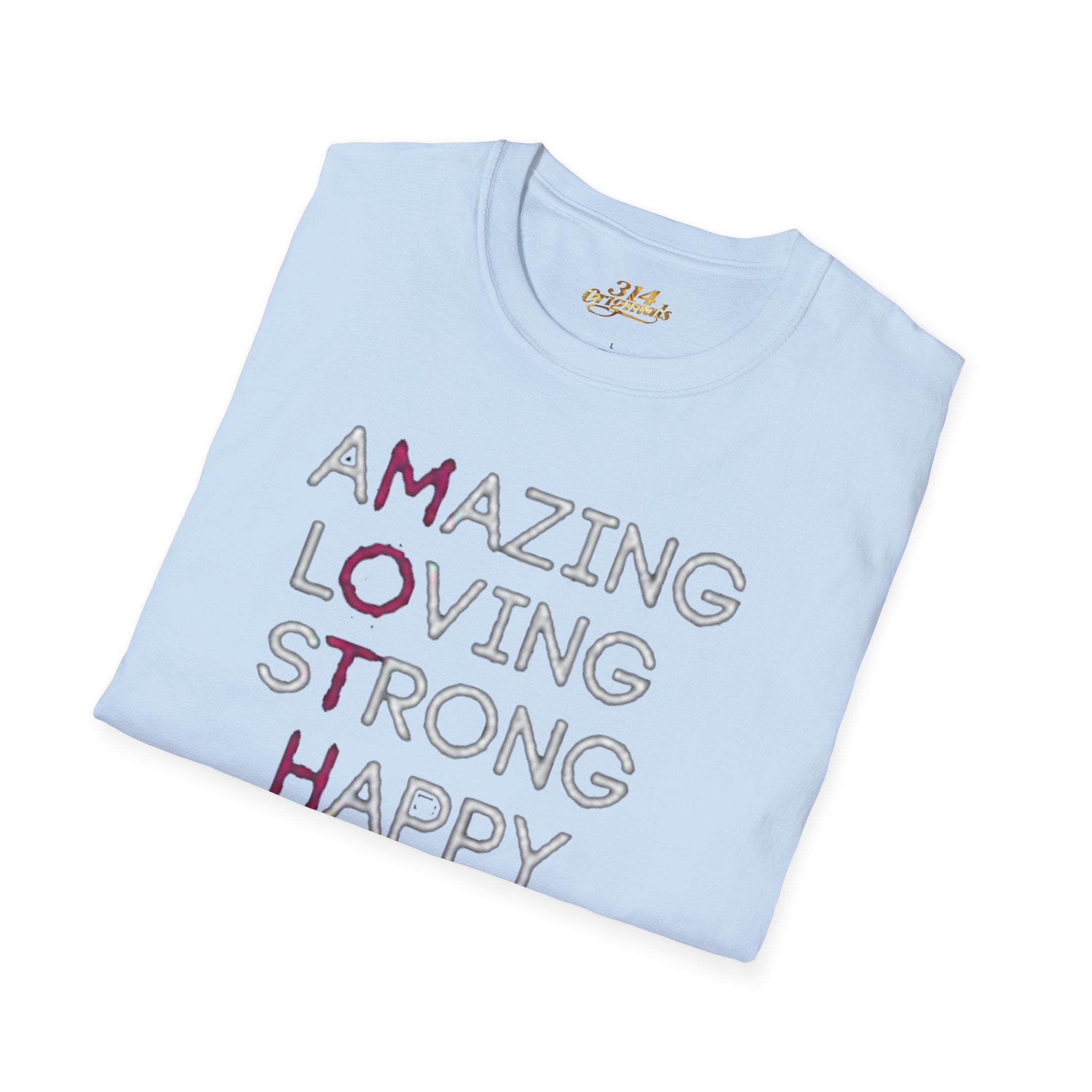 Mother Acrostic T-Shirt – Amazing Loving Strong Happy Selfless Graceful (Mother) Printify T-Shirt  314 Originals