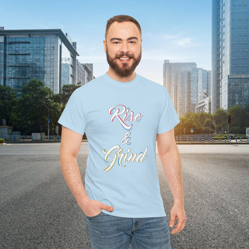 Rise & Grind T-Shirt — Motivational Graphic Tee for Hustle Mindset - 314 Originals