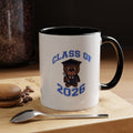 Graduation 2026 Accent Coffee Mug — Class of 2026 Grad Gift