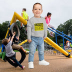 "Caution: Cuteness Overload" Kids Crewneck Toddler Sweatshirt - 314 Originals