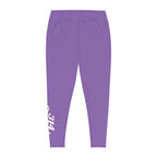 Light Purple Plus Size Leggings — Subtle Side Script Graphic, Comfortable Everyday Activewear - 314 Originals