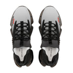 Men's Black and Smoke Mesh Sneakers — Breathable Lightweight Running Shoes with 314 Originals Accent - 314 Originals