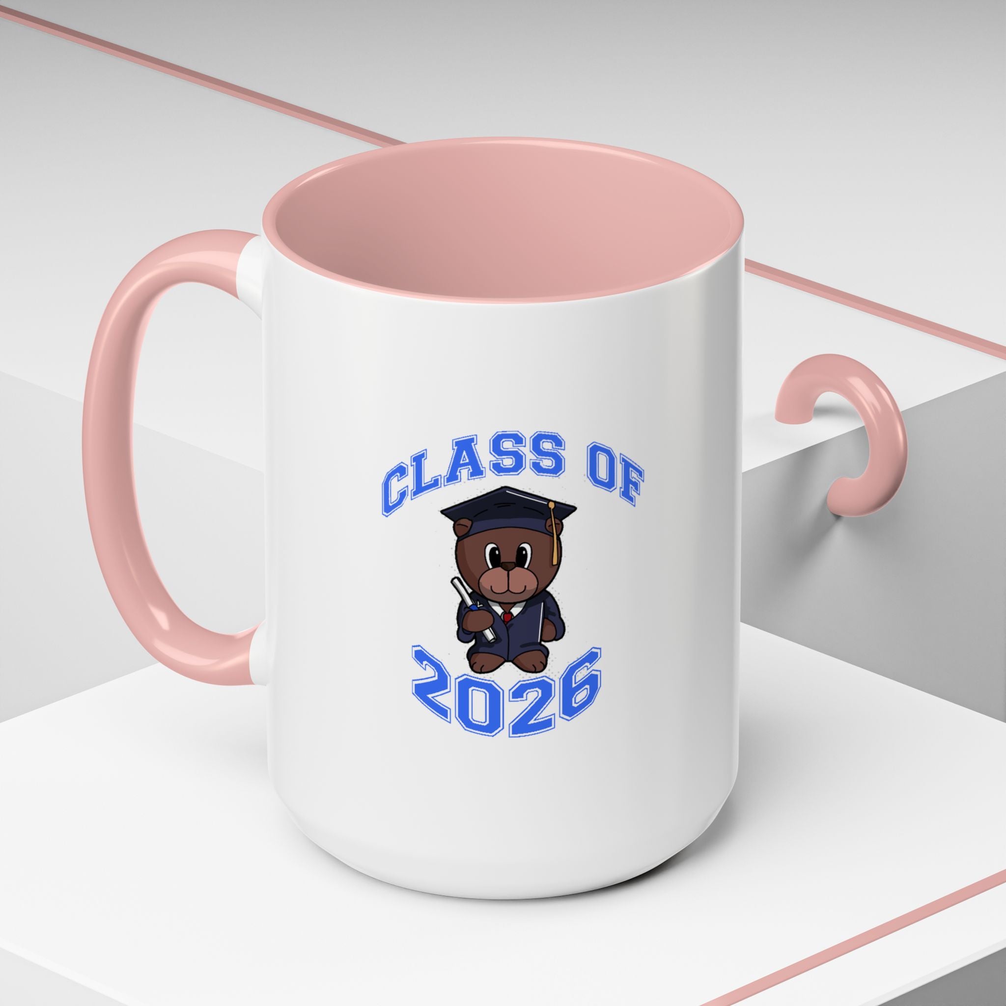 Graduation 2026 Accent Coffee Mug — Class of 2026 Grad Gift