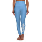 Yoga Leggings — High-Waisted Leggings with Pink “Originals” Side Script - 314 Originals