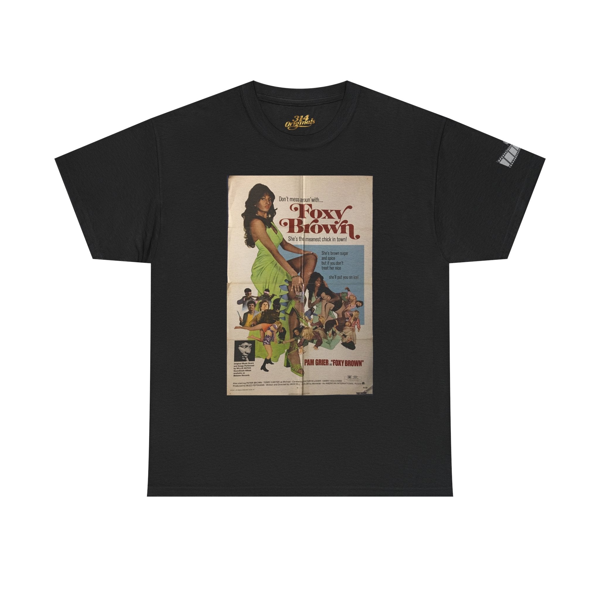 Foxy Brown Vintage Movie Poster Tee Printify T-Shirt  314 Originals