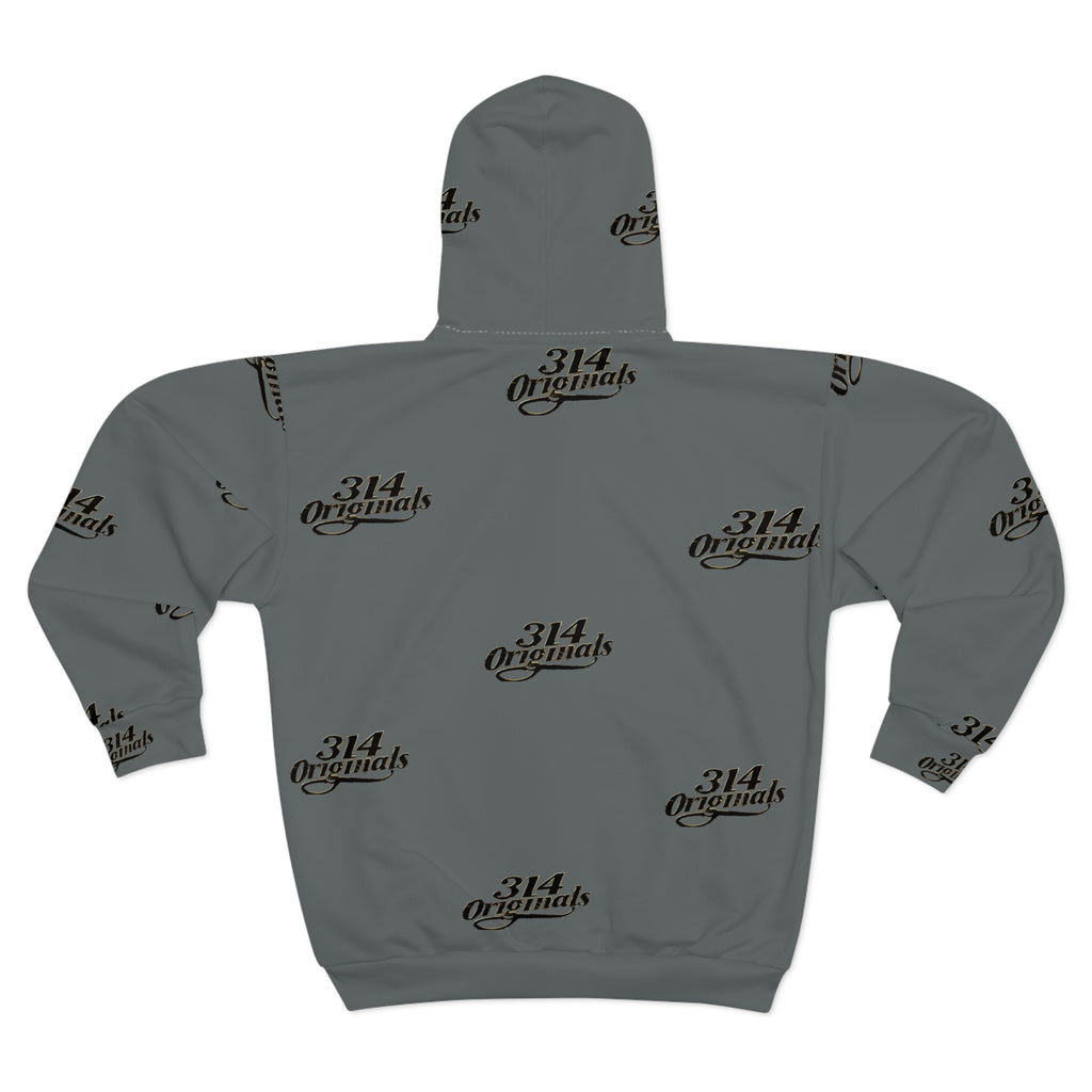 314 Originals All-Over Print Zip Hoodie - 314 Originals