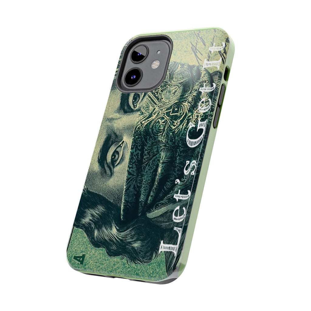 Ben Franklin "Let's Get It" Bandana Design Tough Phone Case Printify Phone Case  314 Originals