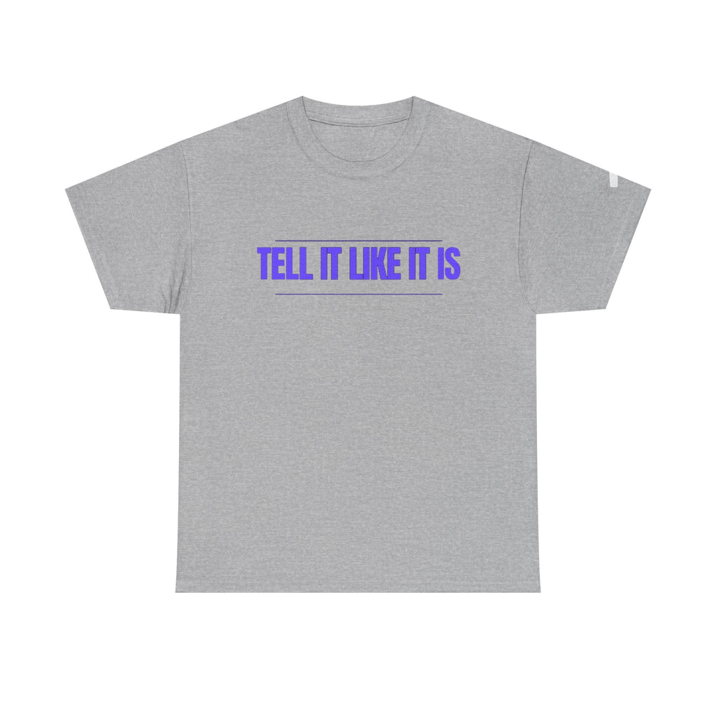 Tell It Like It Is Podcast — Bold Statement Graphic T‑Shirt ("No Scripts… No Filters… No Bullsh*t") Printify T-Shirt  314 Originals