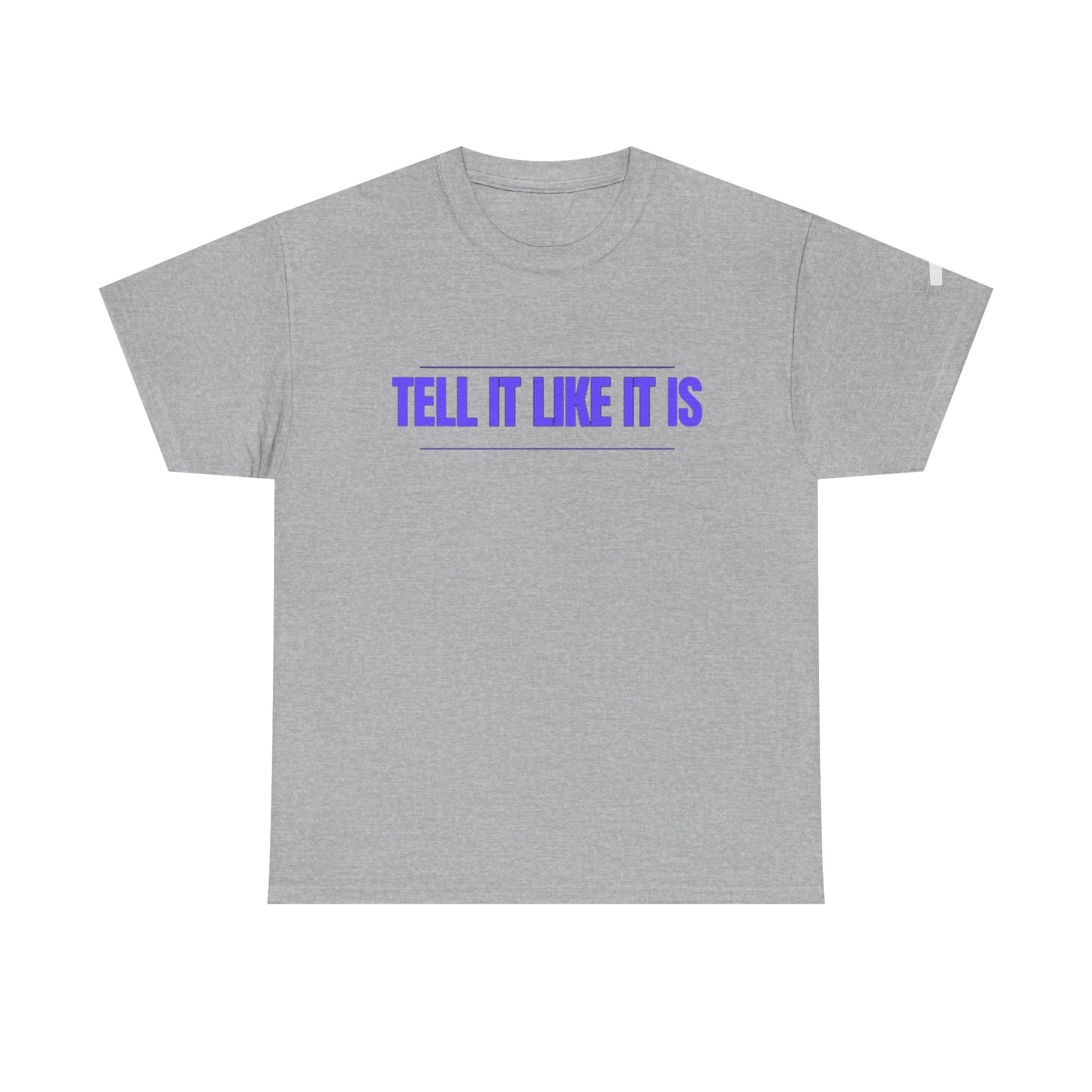 Tell It Like It Is Podcast — Bold Statement Graphic T‑Shirt ("No Scripts… No Filters… No Bullsh*t") Printify T-Shirt  314 Originals