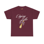 "Enjoy Life" Unisex Heavy Cotton Tee - 314 Originals