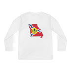 Missouri State Flag Youth Long Sleeve Tee - 314 Originals