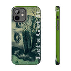 Ben Franklin "Let's Get It" Bandana Design Tough Phone Case Printify Phone Case  314 Originals