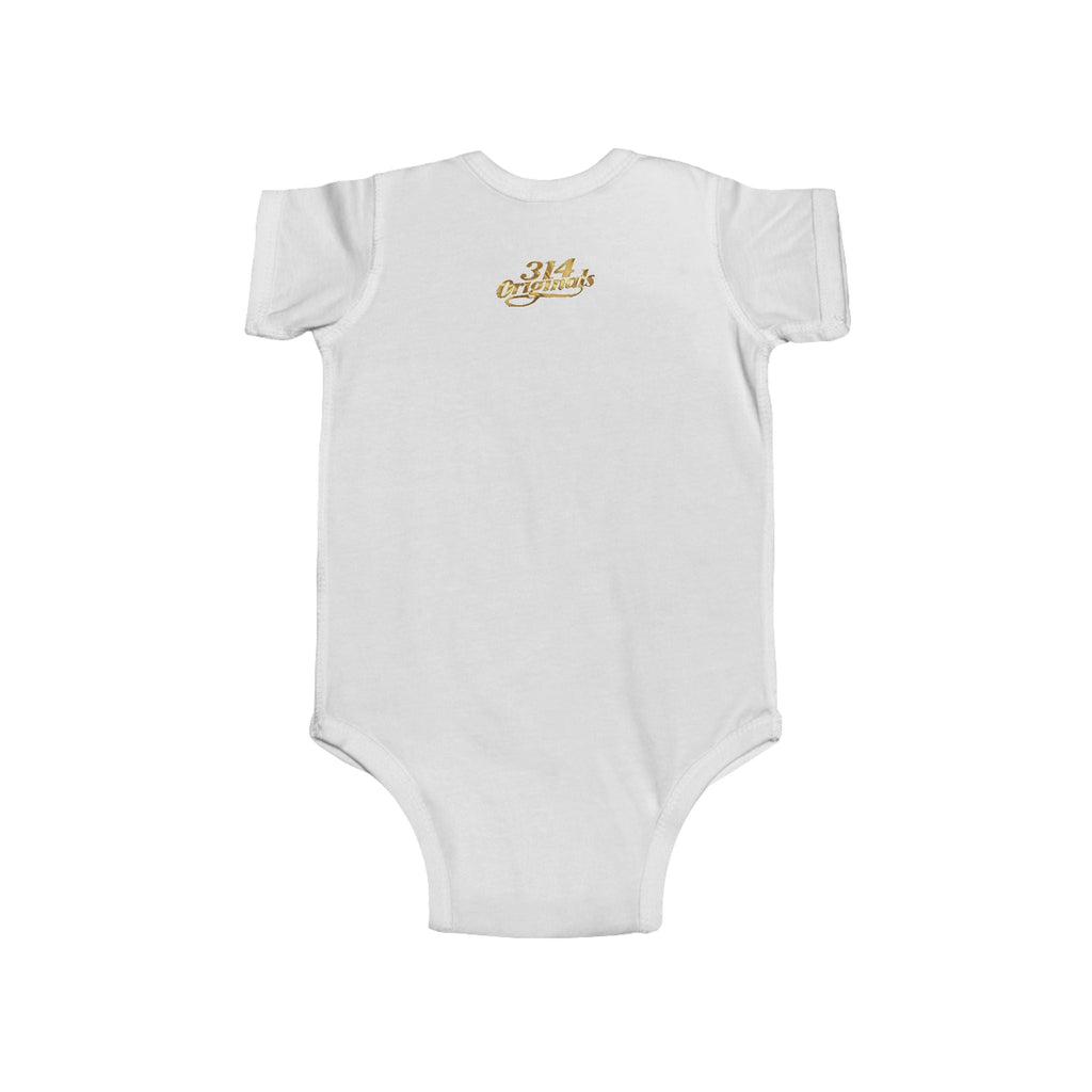 314 Originals Retro Logo Baby Onesie Printify Kids clothes  314 Originals