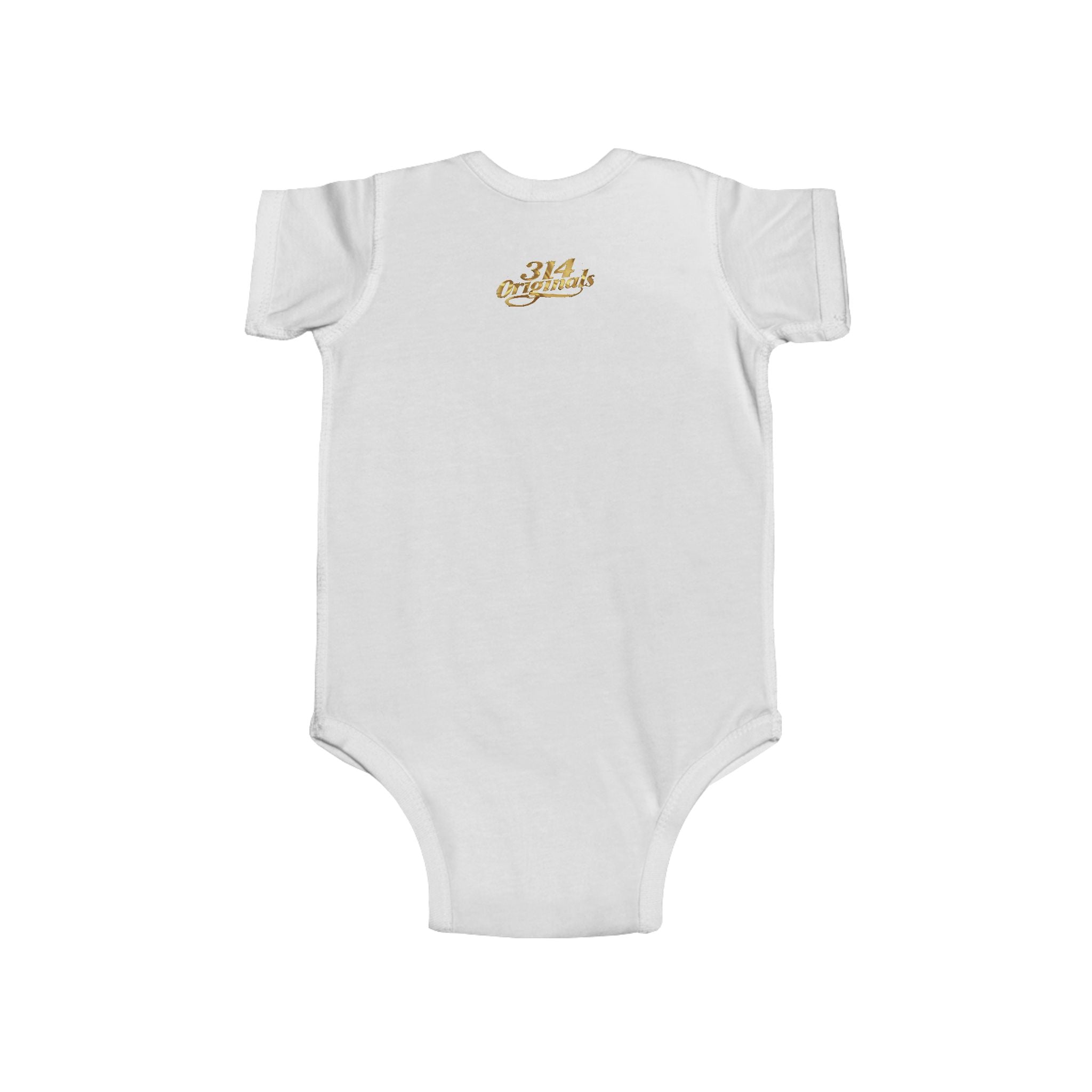314 Originals Retro Logo Baby Onesie Printify Kids clothes  314 Originals