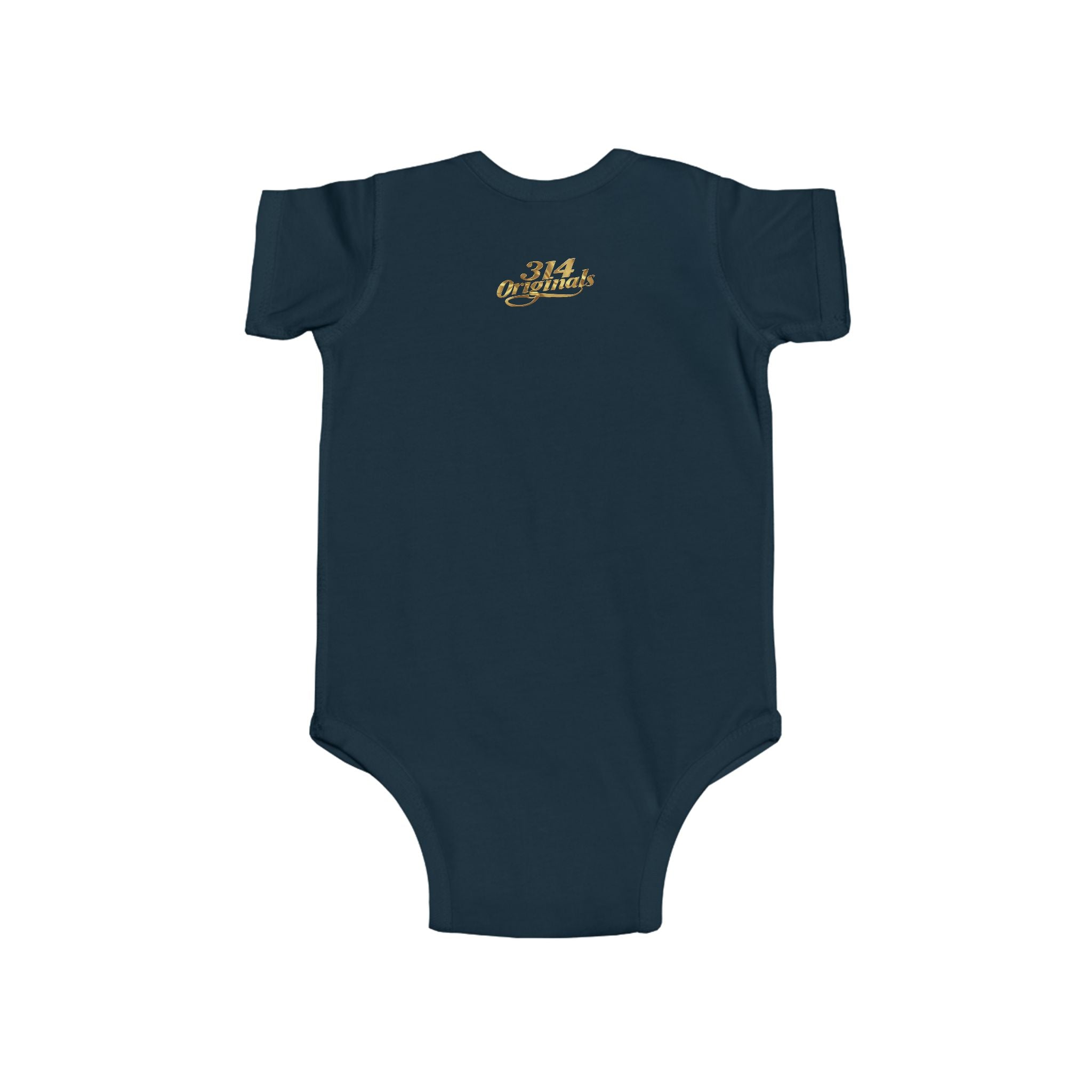 314 Originals Retro Logo Baby Onesie Printify Kids clothes  314 Originals