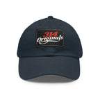 Leather Patch Dad Hat — "314 Originals" Retro Baseball Cap - 314 Originals