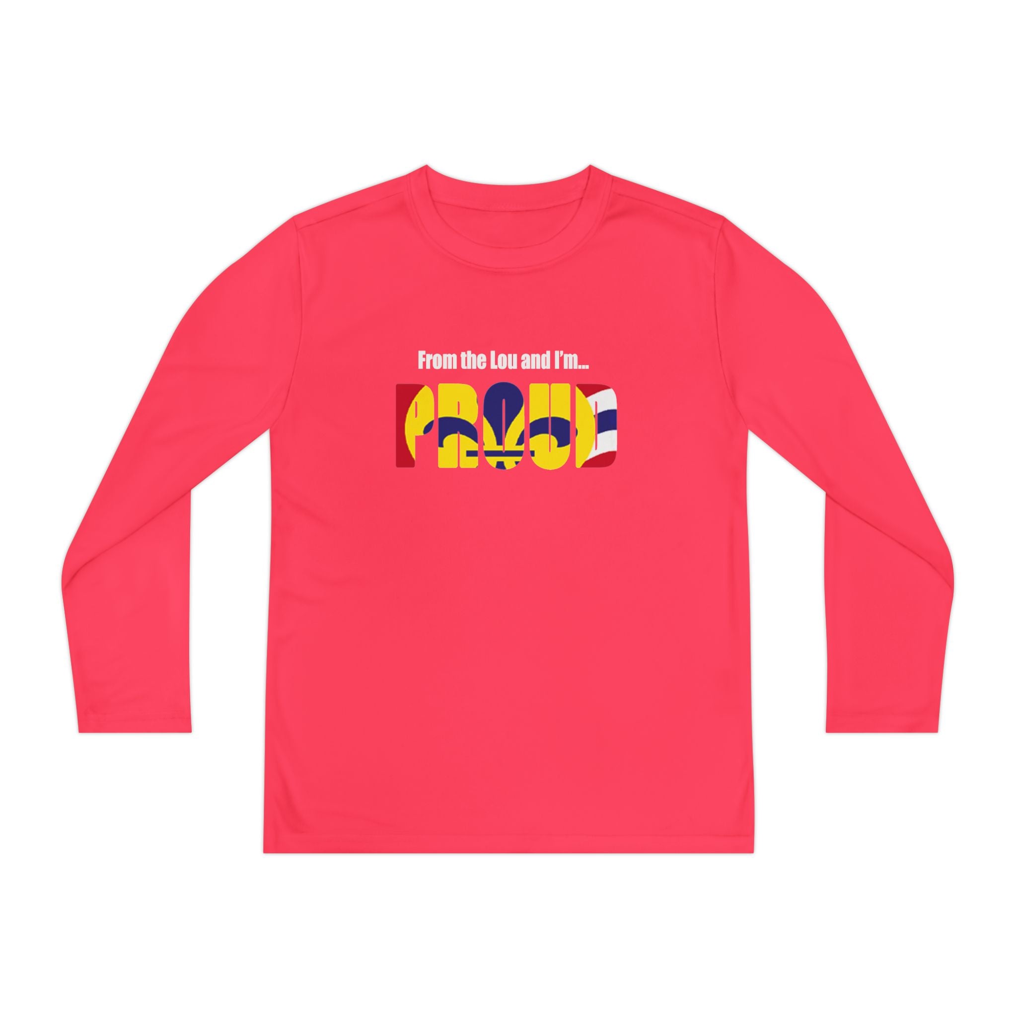 Missouri State Flag Youth Long Sleeve Tee