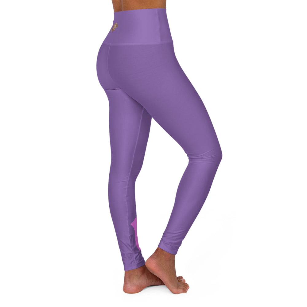 Yoga Leggings — High-Waisted Leggings with Pink “Originals” Side Script - 314 Originals
