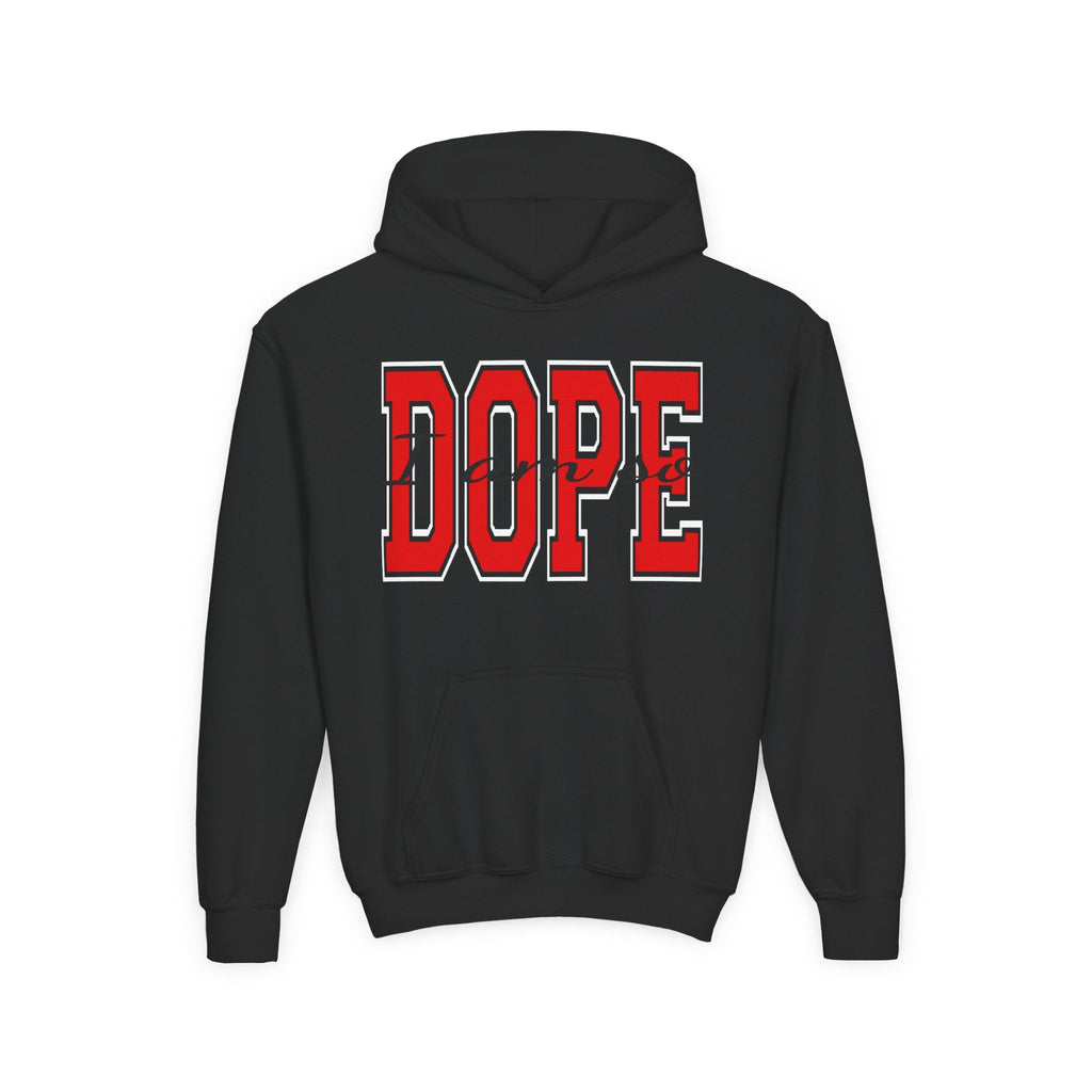 'I Am So DOPE' Varsity Graphic Pullover Printify Kids clothes  314 Originals