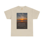 Sunset Beach Quote T‑Shirt — Inspirational Ocean Sunrise Tee - 314 Originals