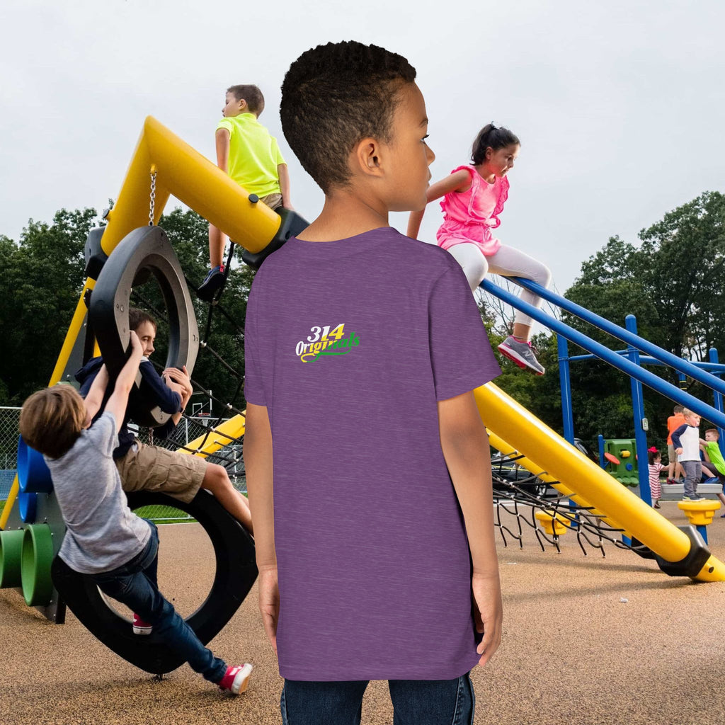 Boys "Favorite Kid" Retro Yellow & Green Graphic T-Shirt - 314 Originals