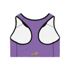 Light Purple Sports Bra — "Originals" Pink Script Athletic Crop Top - 314 Originals