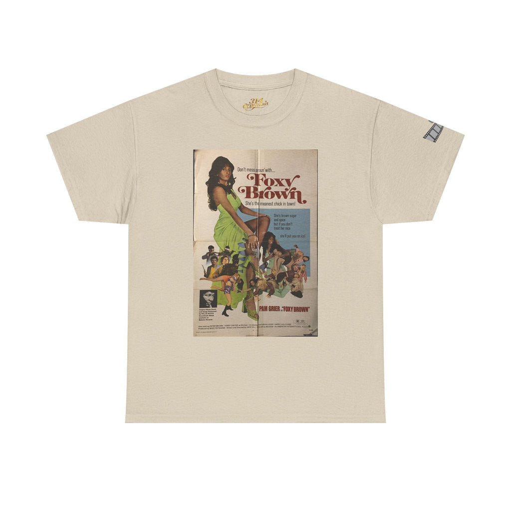 Foxy Brown Vintage Movie Poster Tee Printify T-Shirt  314 Originals