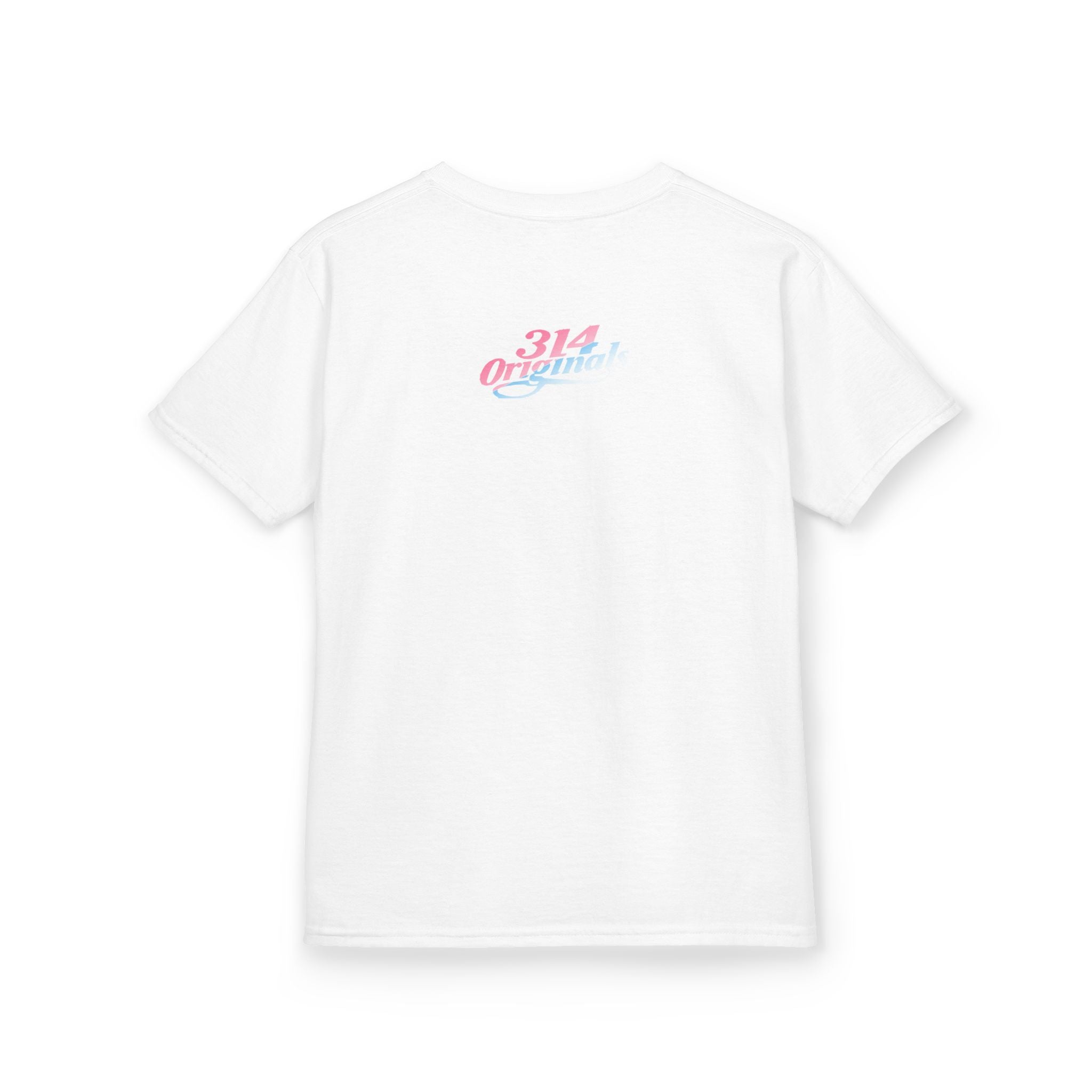 "Baby Girl" Pastel Script Shirt