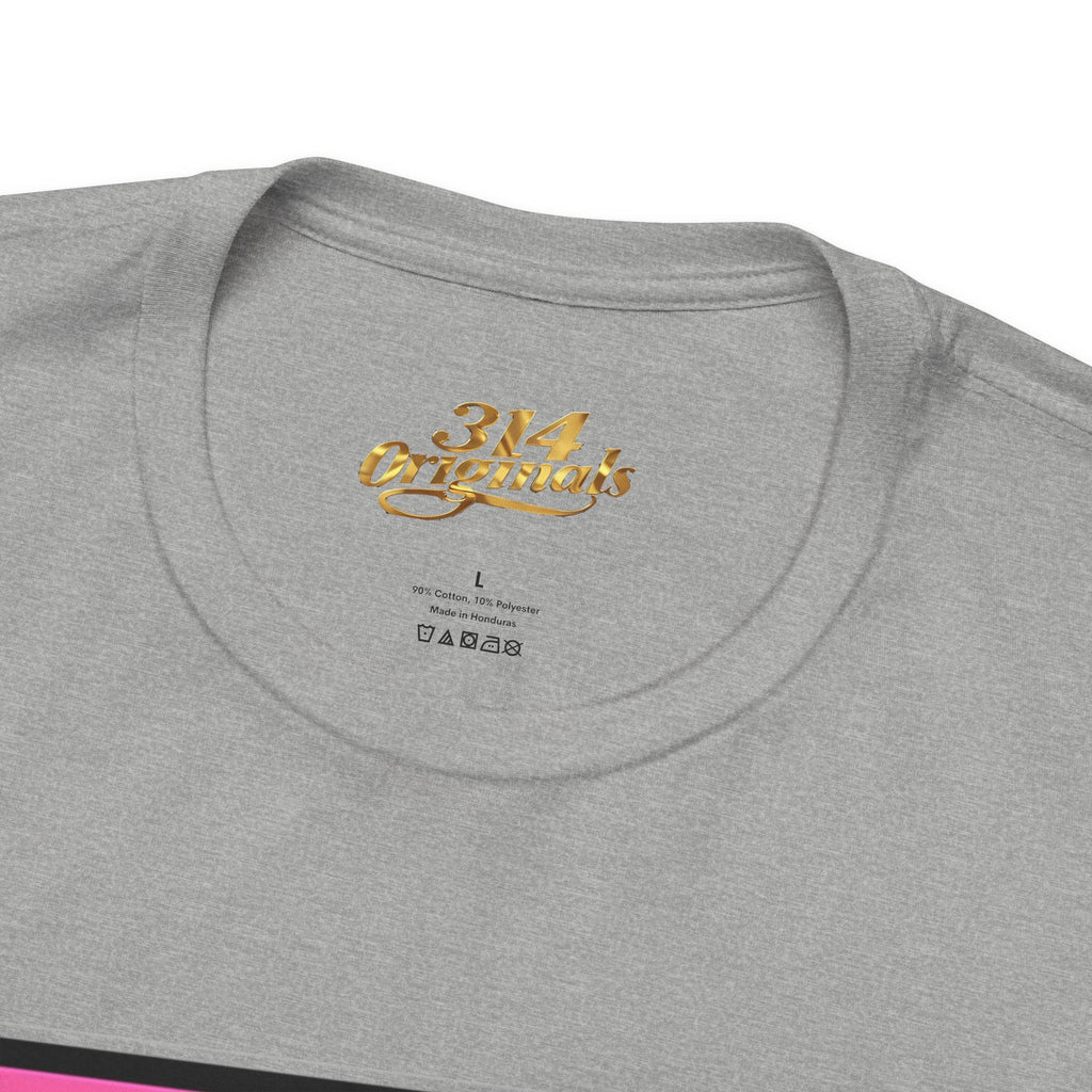 Super Sassy Tee — Pink & Yellow S Badge Graphic T-Shirt Printify T-Shirt  314 Originals