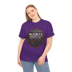 Tell It Like It Is Podcast — Bold City Skyline Statement T-Shirt Printify T-Shirt  314 Originals