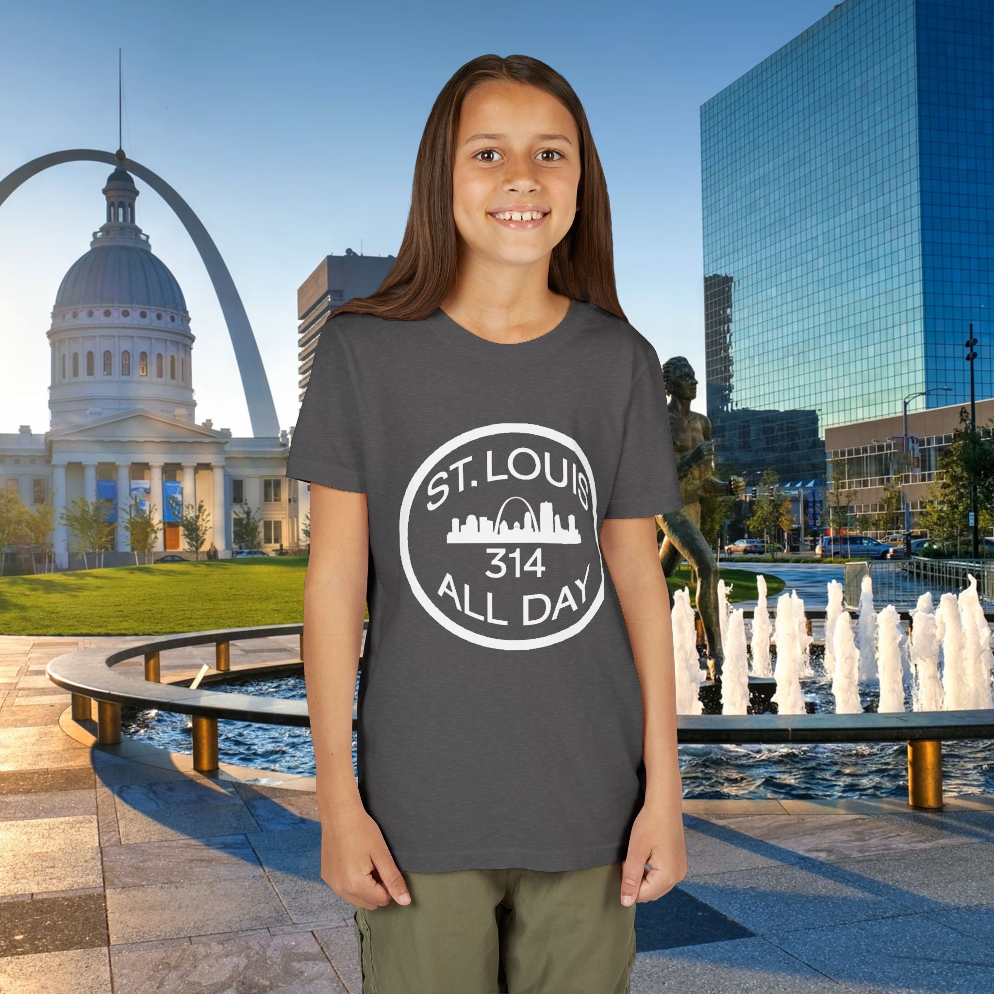 St Louis 314 All Day Youth Tee - 314 Originals