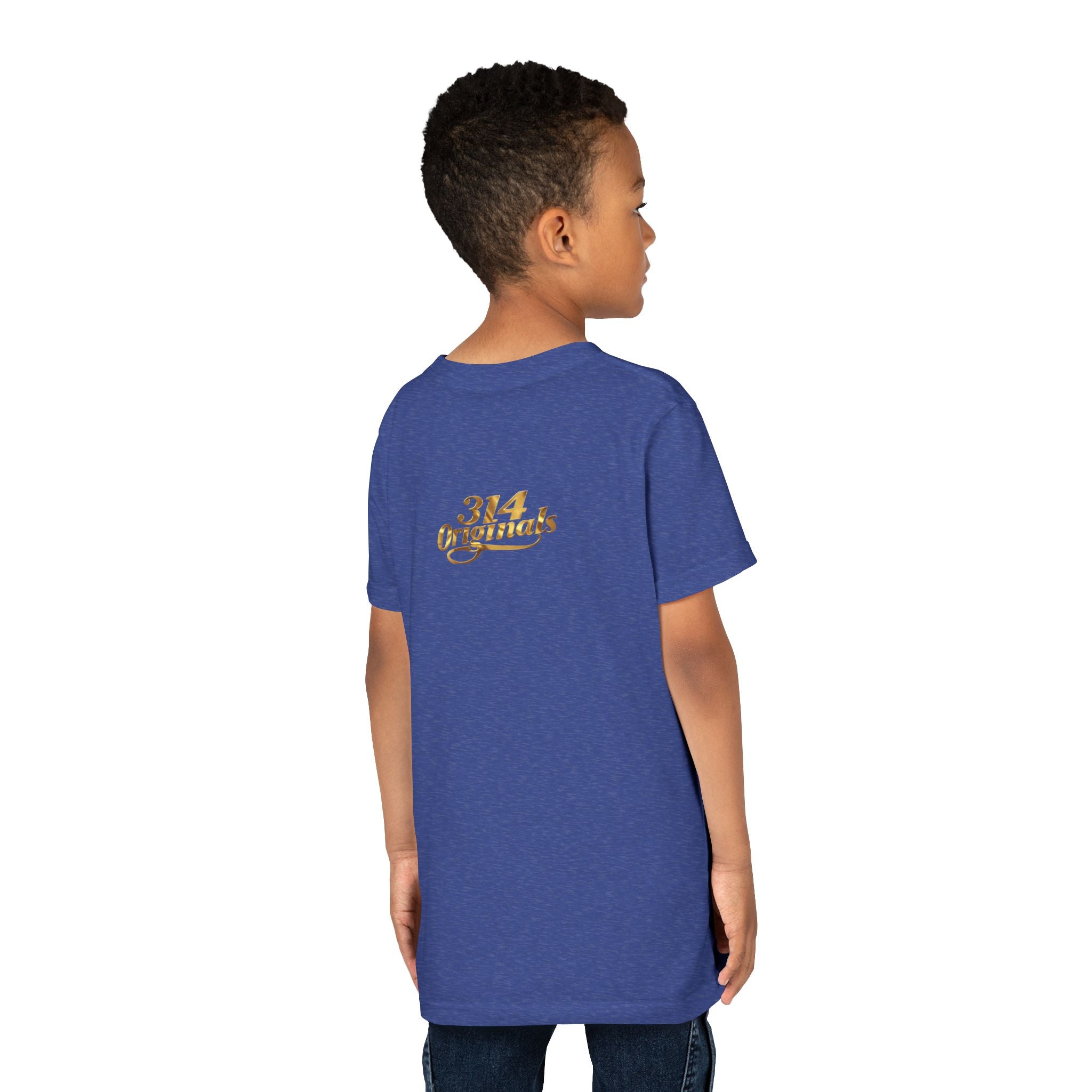 314 Originals Youth Tee - Vintage Cherub Graphic Kids T-Shirt Printify Kids clothes  314 Originals