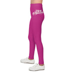 Pink 314 Script Kids' Printed Leggings - 314 Originals