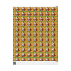 Santa & Reindeer Christmas Wrapping Paper - 314 Originals