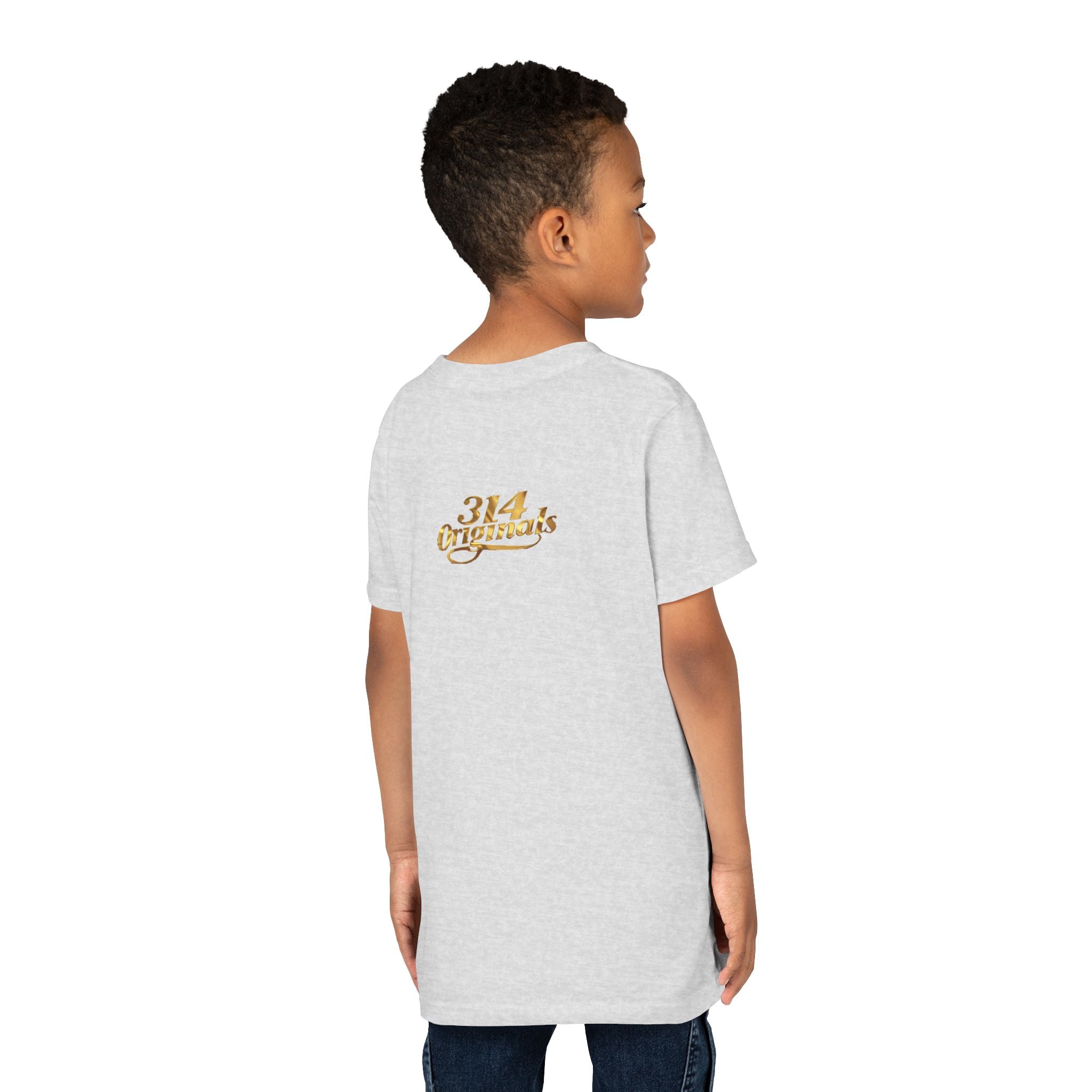 314 Originals Youth Tee - Vintage Cherub Graphic Kids T-Shirt Printify Kids clothes  314 Originals