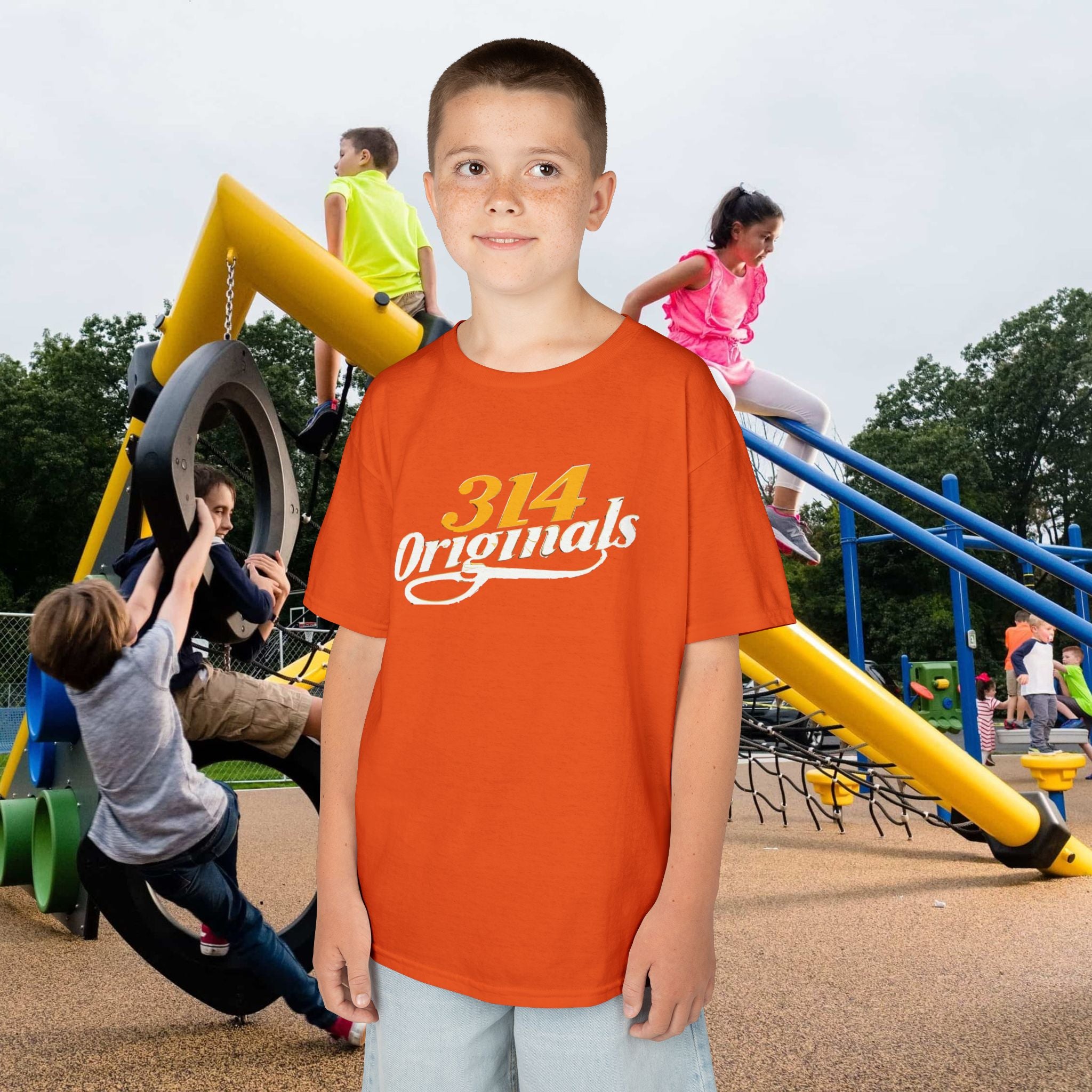 "314 Originals" Vintage Script Graphic - 314 Originals