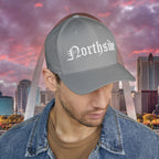Northside Embroidered Cap — Vintage Gothic Script Hat with 314 Originals Back Logo - 314 Originals