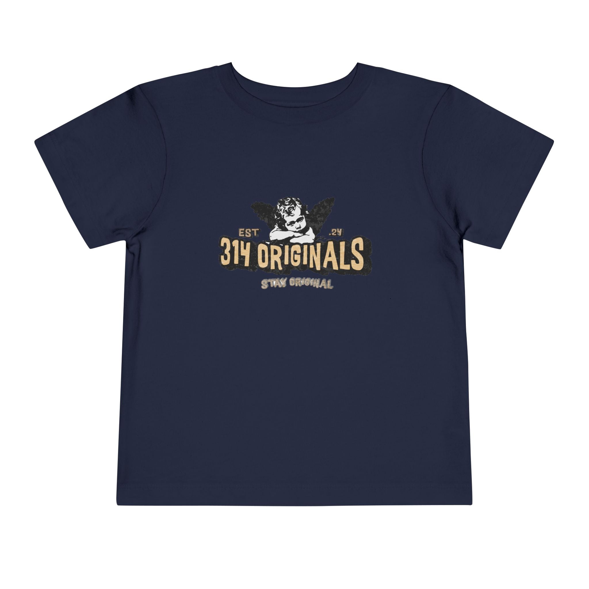 314 Originals Vintage Angel Logo Toddler Tee Printify Kids clothes  314 Originals