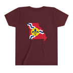 "From the Lou and I'm... Proud" St. Louis Flag Kids Shirt - 314 Originals