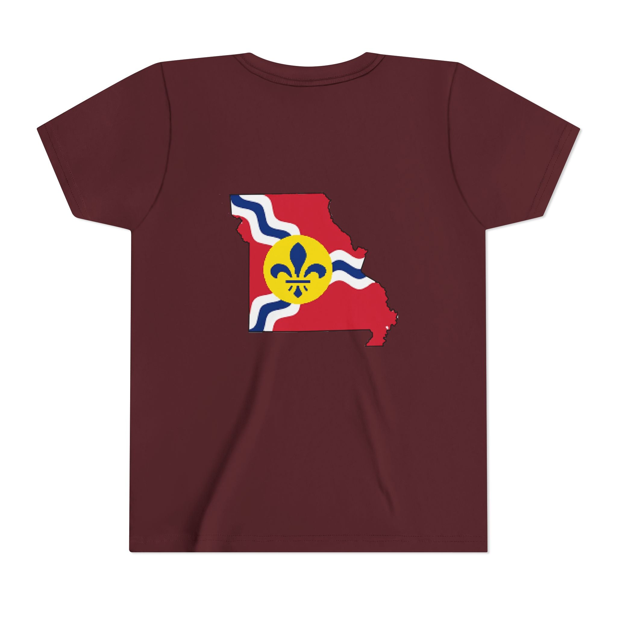 "From the Lou and I'm... Proud" St. Louis Flag Kids Shirt