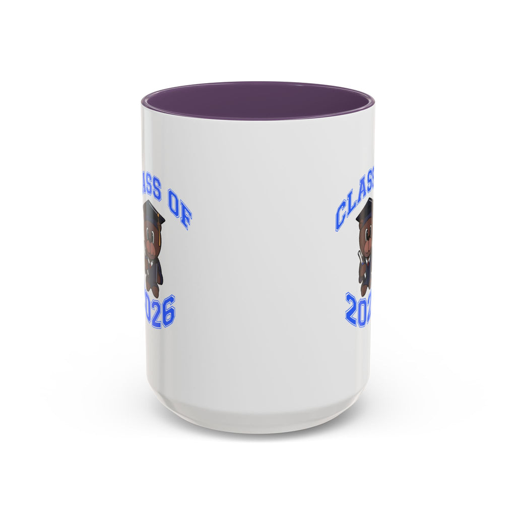 Graduation 2026 Accent Coffee Mug — Class of 2026 Grad Gift