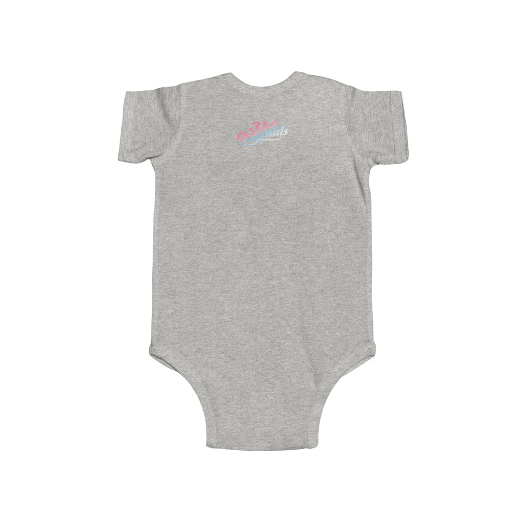 Infant Bodysuit — "Poppin' Bottles" Cute Baby Bottle Graphic Onesie - 314 Originals