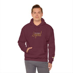 Legend Script Hoodie-Cozy Pullover with Gold Text - 314 Originals