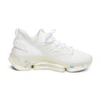Women's All White Mesh Sneakers — Lightweight Breathable Athletic Shoes with '314 Originals' Accent Printify Shoes  314 Originals